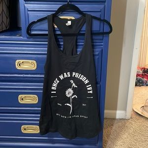 Taylor swift lyric tank